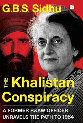 The Khalistan Conspiracy's front cover