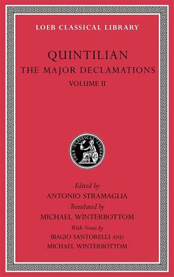 The Major Declamations, Volume II (Loeb Classical Library)'s front cover
