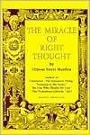 The Miracle of Right Thought