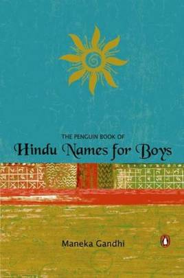 The Penguin book of Hindu names for boys's front cover