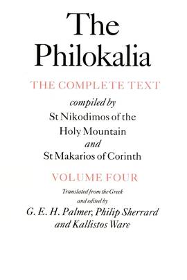 The Philokalia, Volume 4's front cover