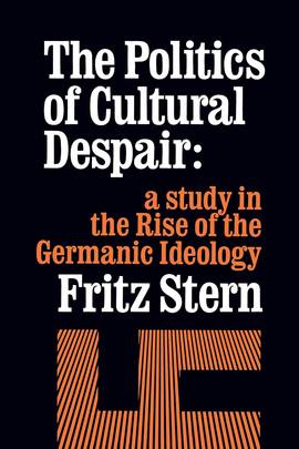 The Politics of Cultural Despair's front cover