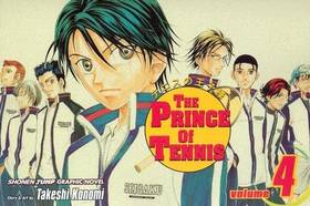 The Prince of Tennis, Vol. 4's front cover