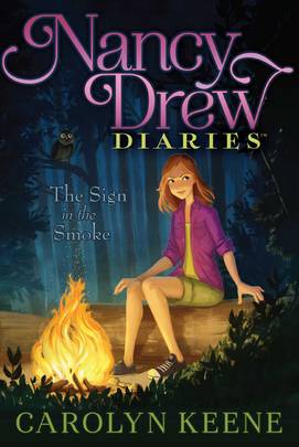 The Sign in the Smoke (12) (Nancy Drew Diaries)'s front cover