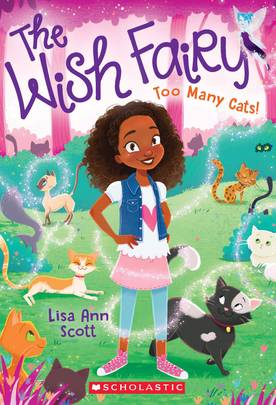 The Wish Fairy #1: Too Many Cats!'s front cover