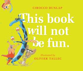 This Book Will Not Be Fun's front cover