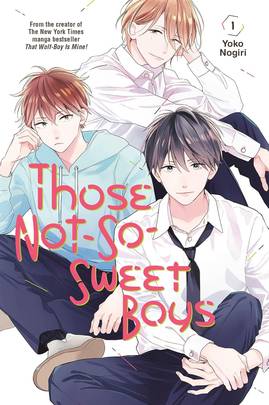 Those Not-So-Sweet Boys 1's front cover