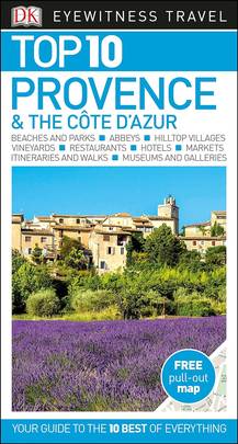 DK Eyewitness Top 10 Travel Guide Provence and the Cote D'Azur's front cover