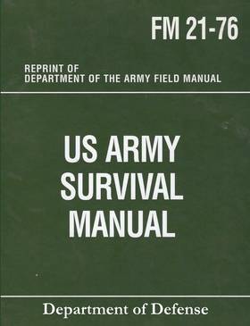 US Army Survival Manual's front cover