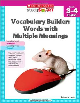 Vocabulary Builder: Words With Multiple Meanings, Levels 3-4 English (Scholastic Study Smart)'s front cover