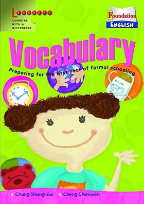 VOCABULARY PREPARING FOR THE FIRST YEAT OF FORMAL SCHOOLING's front cover