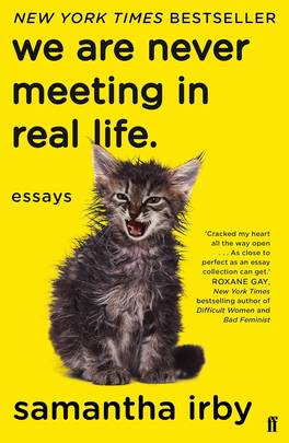 We Are Never Meeting in Real Life's front cover