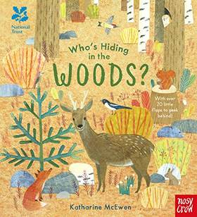 Who's Hiding in the Woods?'s front cover