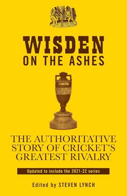 Wisden on the Ashes's front cover