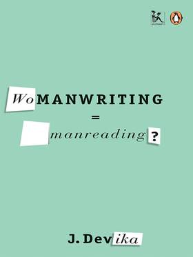 Womanwriting = Manreading?'s front cover