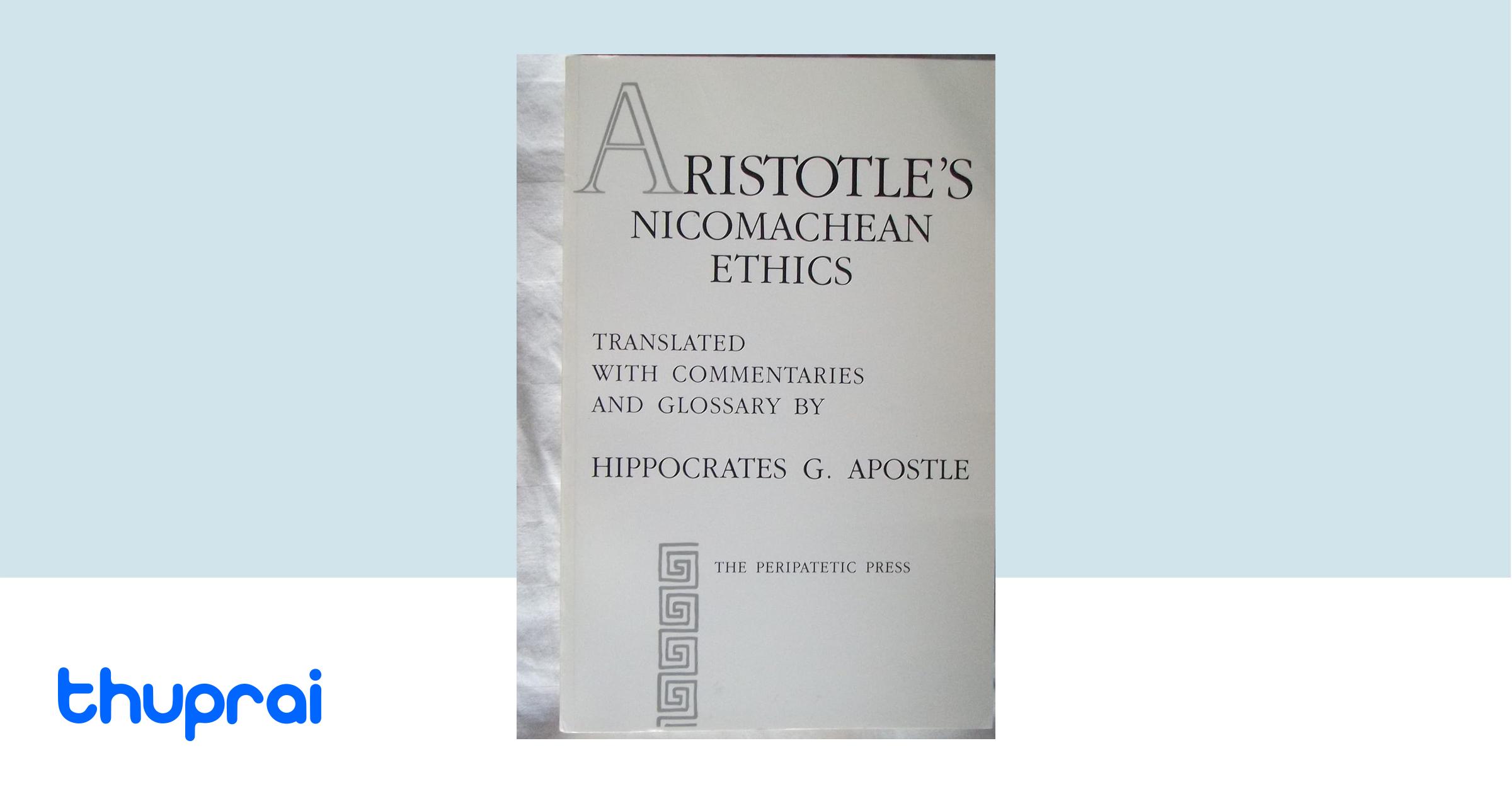 Buy Aristotle S Nicomachean Ethics In Nepal Thuprai