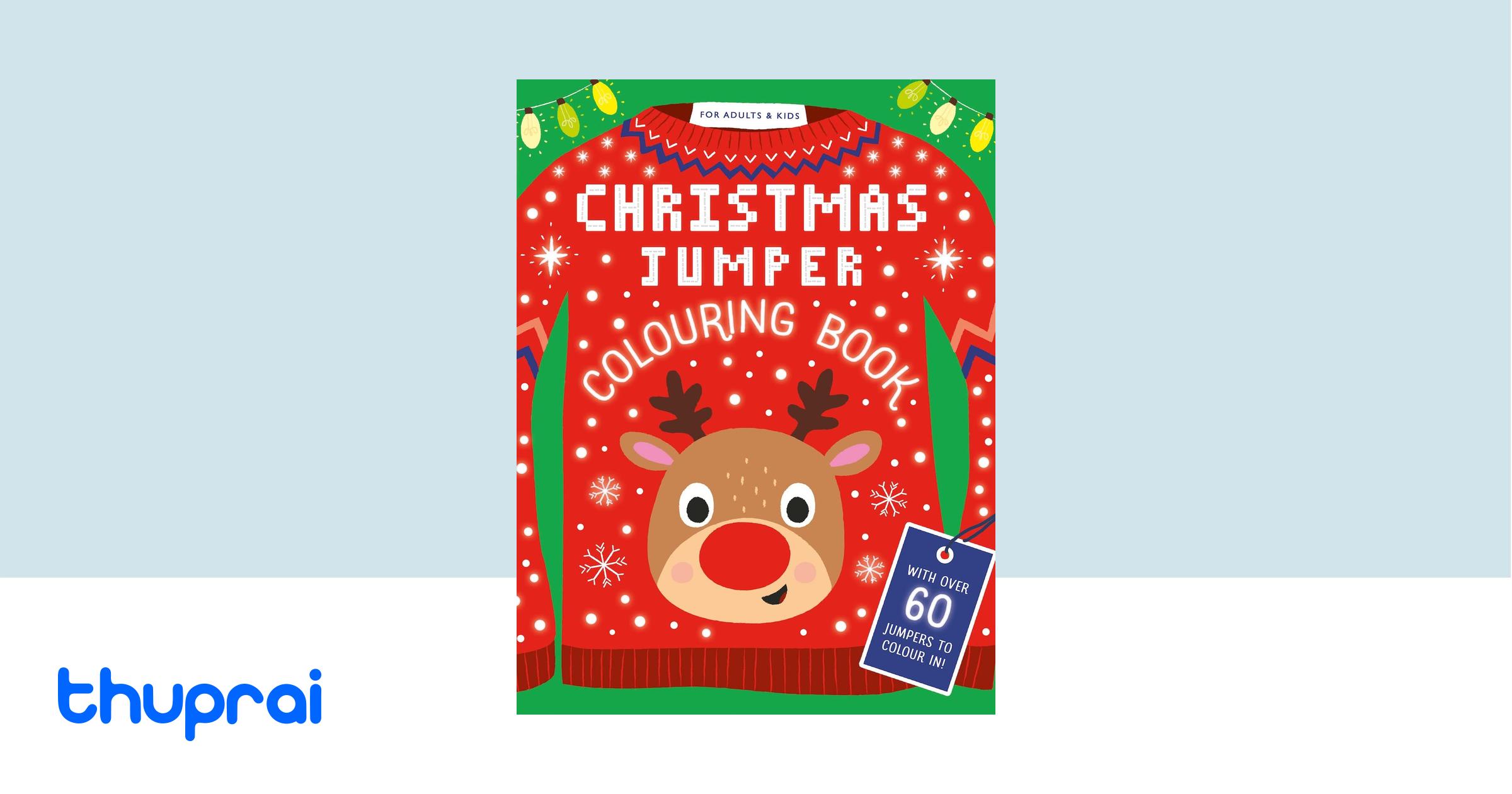 Buy christmas jumper colouring book in nepal thuprai