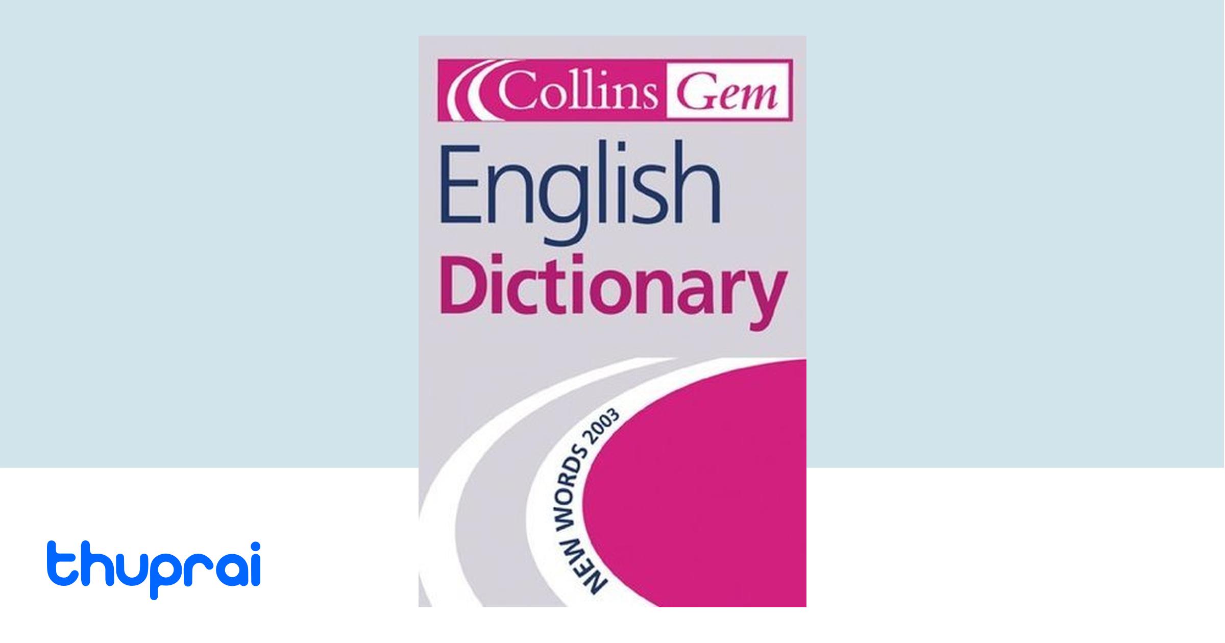 Buy Collins Gem English Dictionary In Nepal Thuprai Buy Collins Gem English Dictionary In Nepal Thuprai