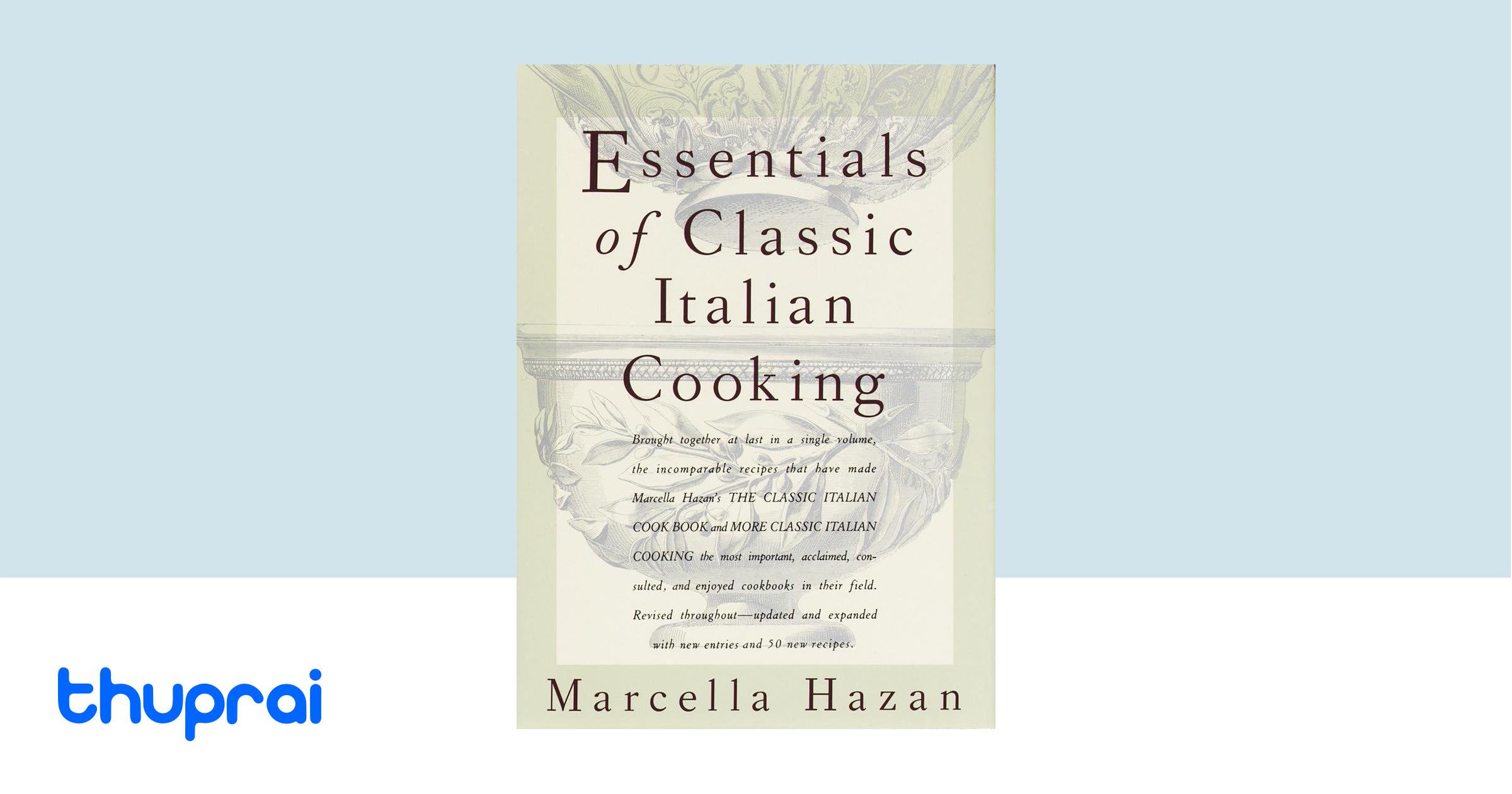 Buy Essentials of Classic Italian Cooking in Nepal Thuprai
