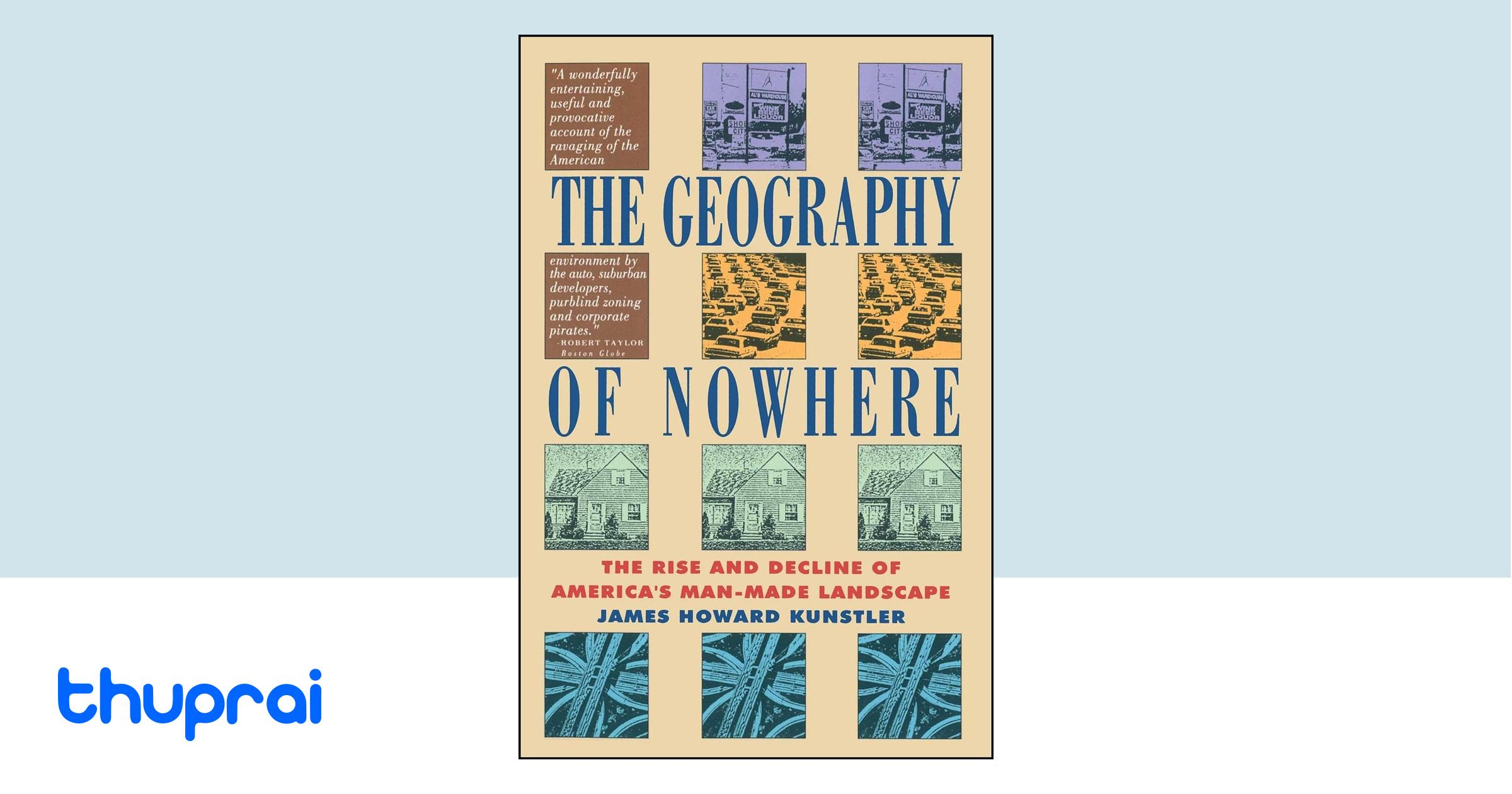 Buy Geography Of Nowhere in Nepal | Thuprai