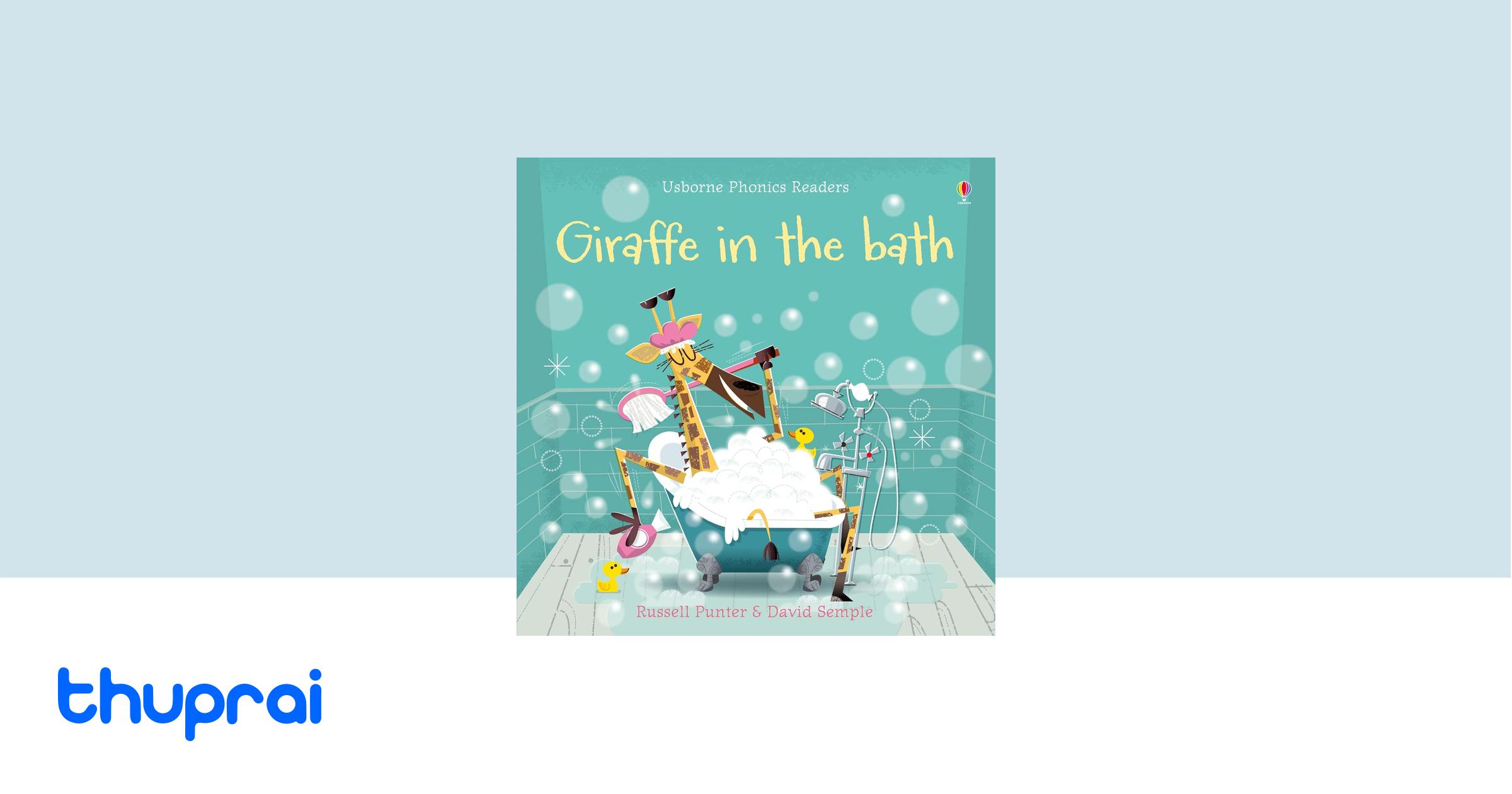A Giraffe in the Bath - Book main image 0