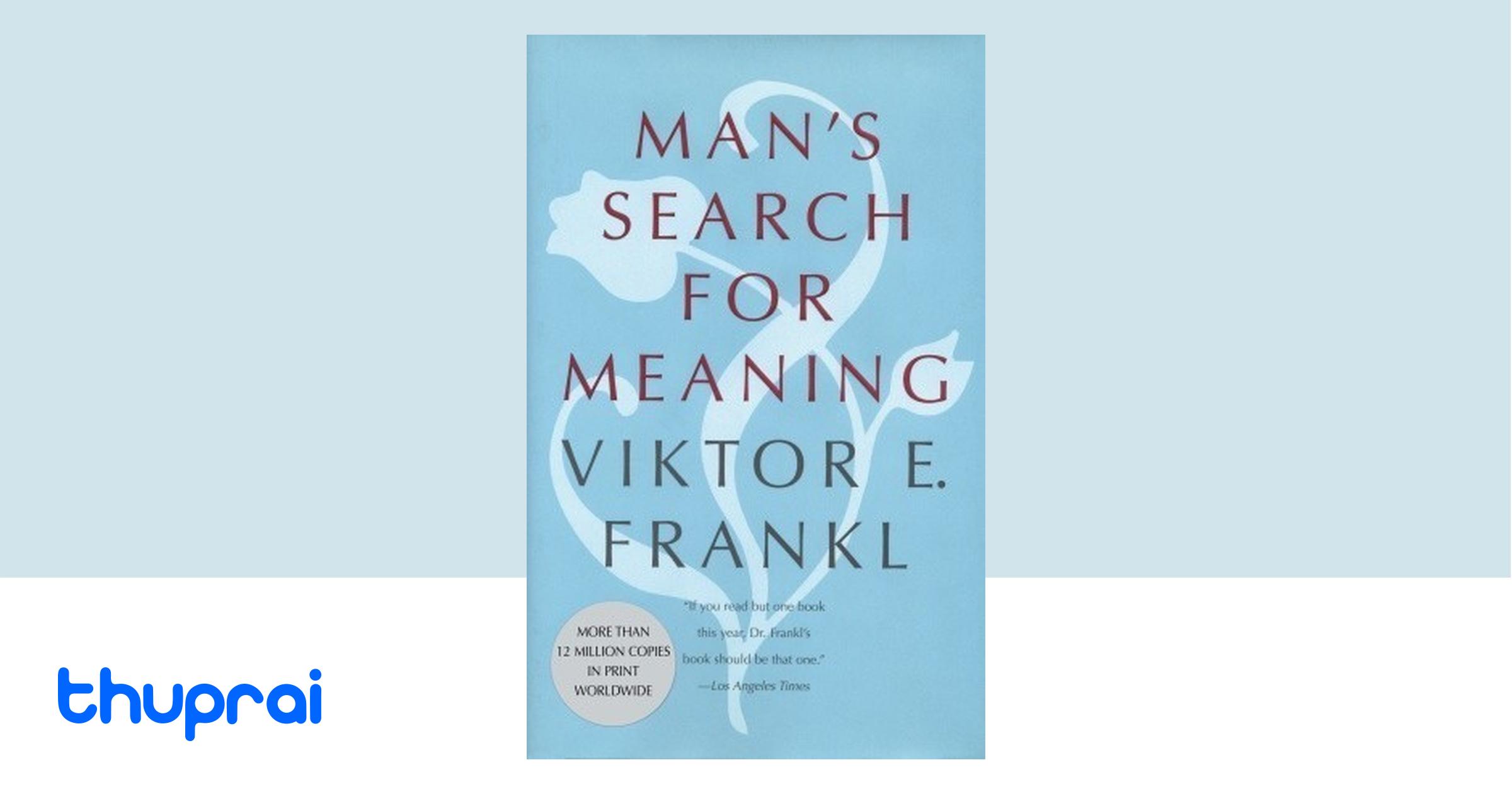 Buy Man's Search for Meaning in Nepal | Thuprai