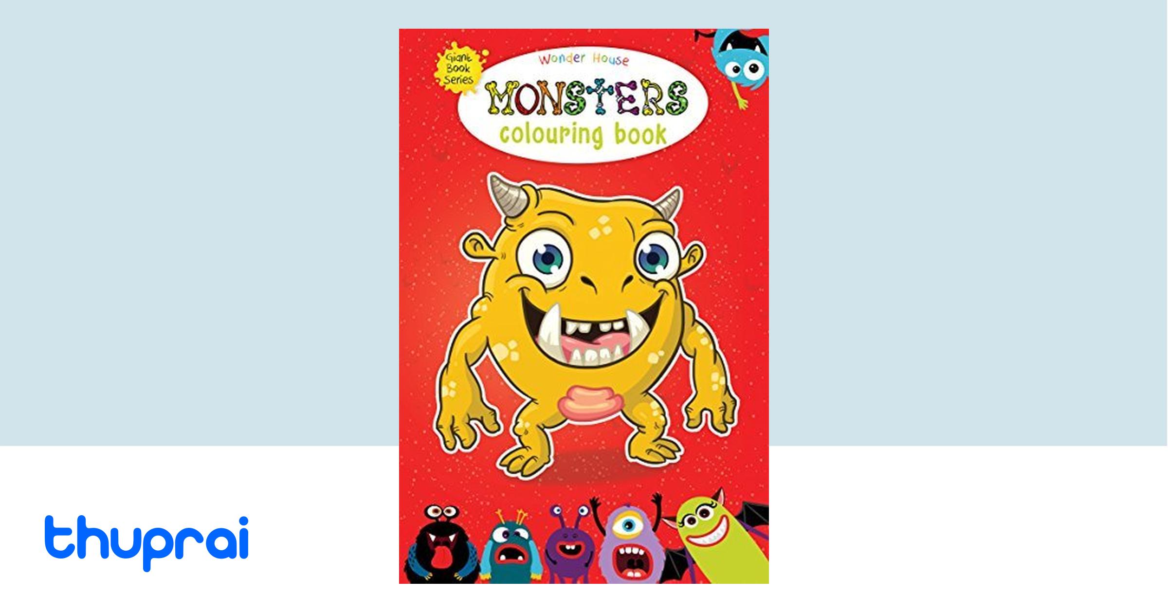 Buy Monster Colouring Book in Nepal Thuprai