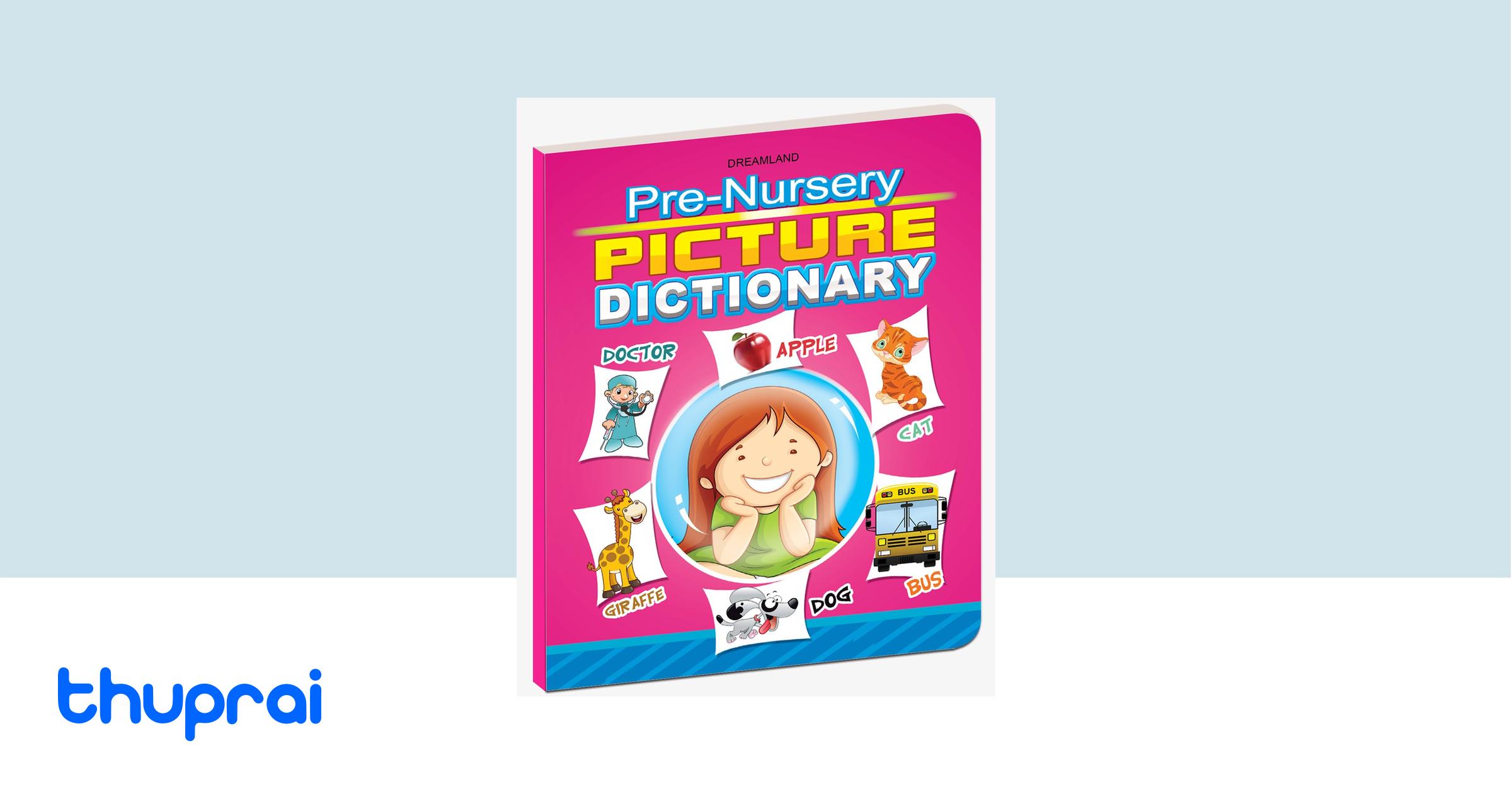 Buy PreNursery Picture Dictionary in Nepal Thuprai
