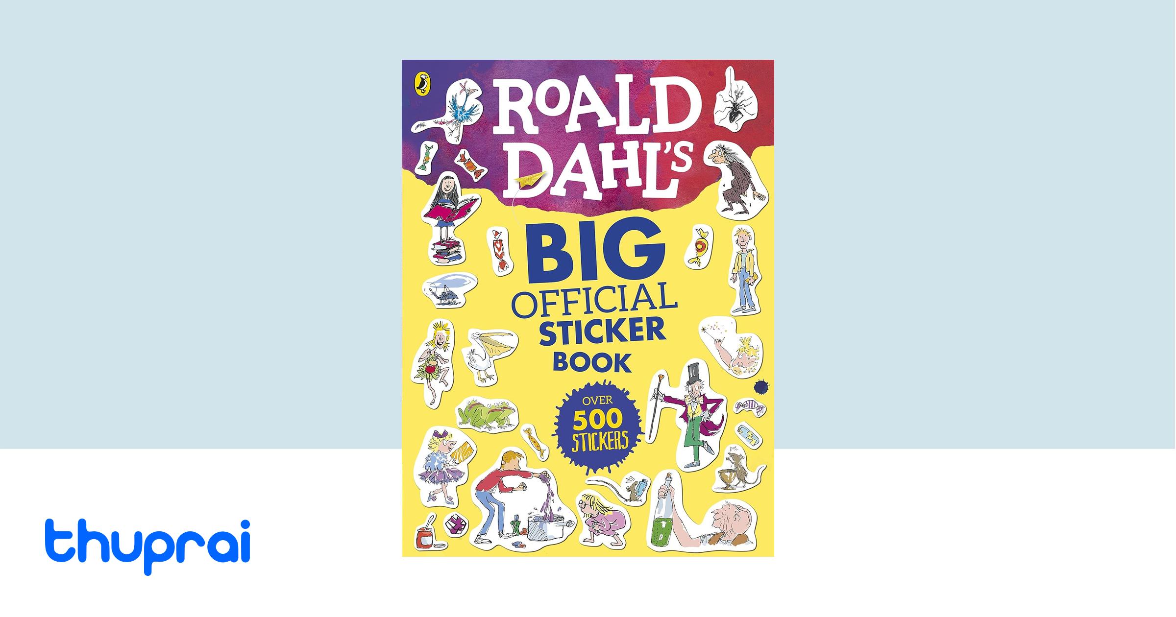 Buy Roald Dahl's Big Official Sticker Book in Nepal | Thuprai