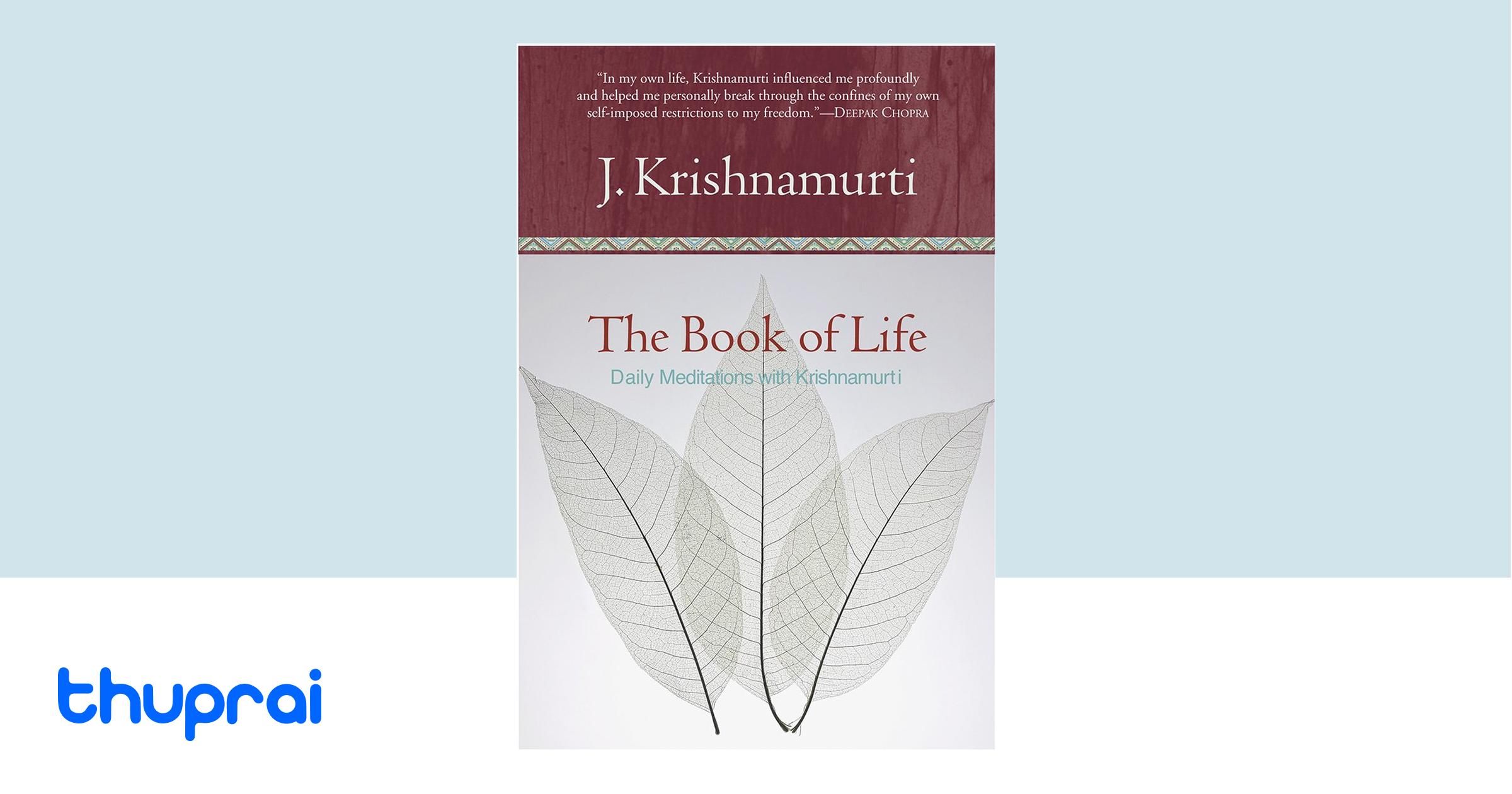 Buy The Book of Life in Nepal | Thuprai
