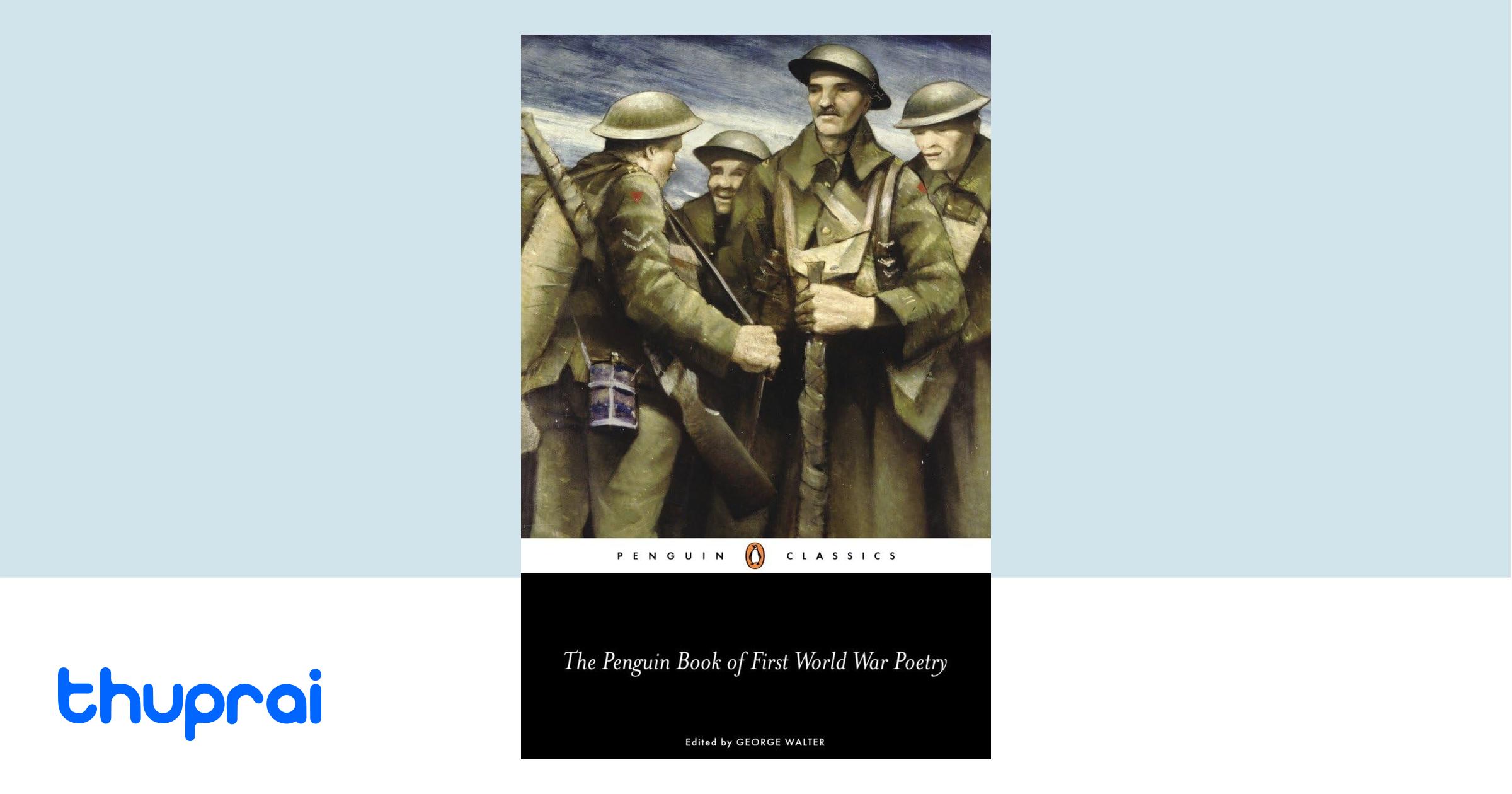Buy The Penguin Book of First World War Poetry in Nepal | Thuprai
