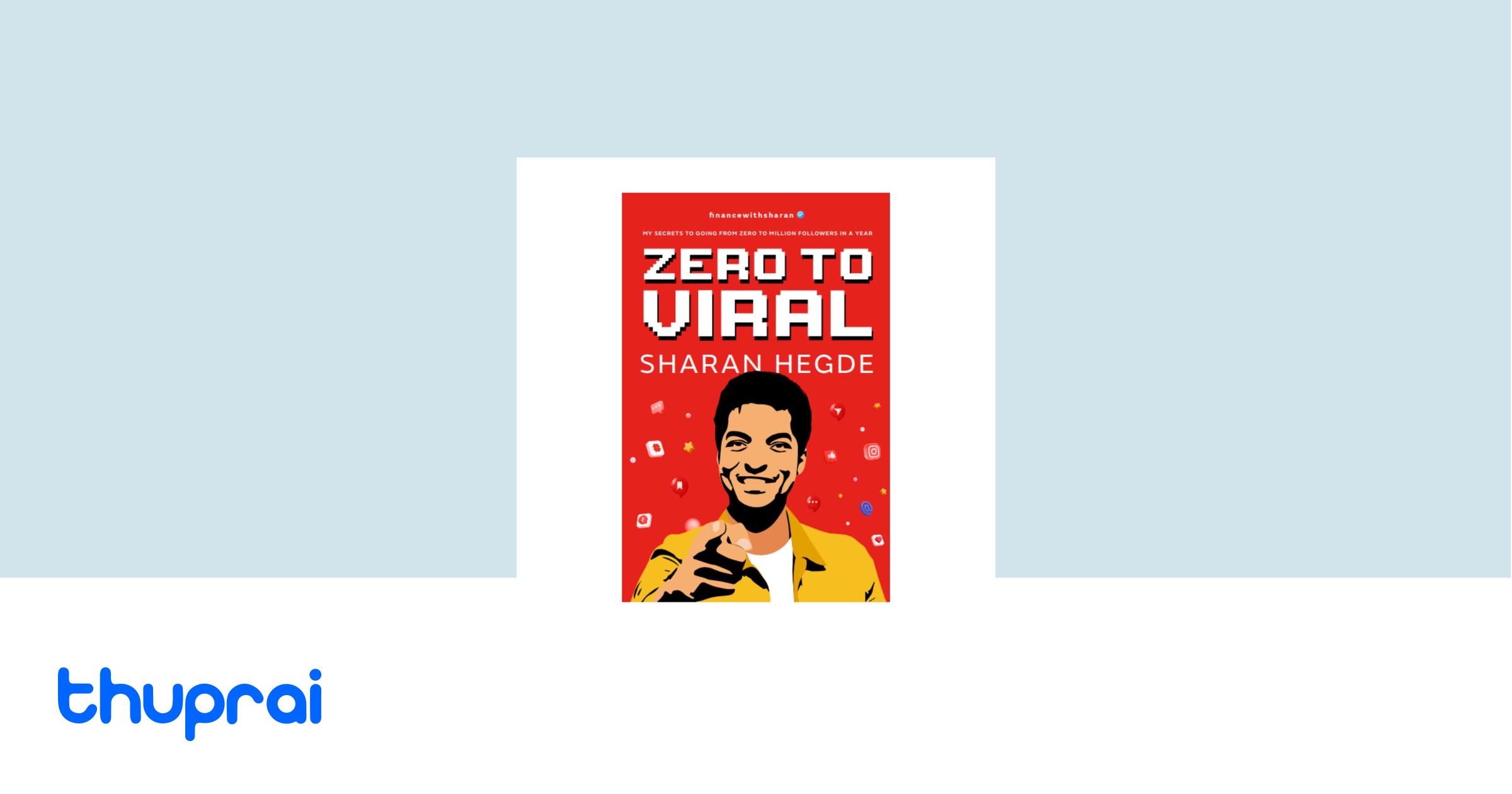 Buy Zero To Viral My Secrets To Going From Zero To Million Followers