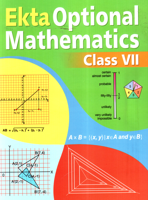 Ekta Optional Mathematics Class VII Dr H B Shrestha Thuprai - Main Image